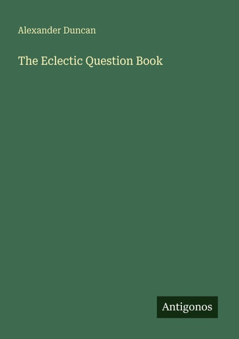 The Eclectic Question Book