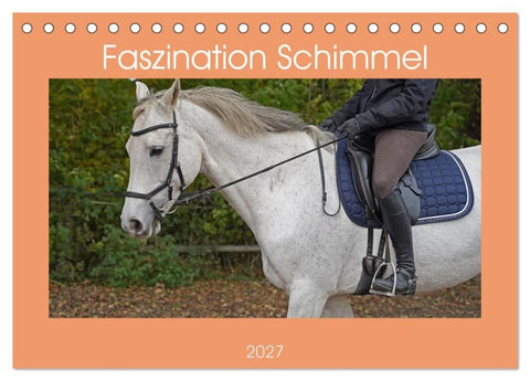 Faszination Schimmel (Tischkalender 2027 DIN A5 quer), CALVENDO Monatskalender