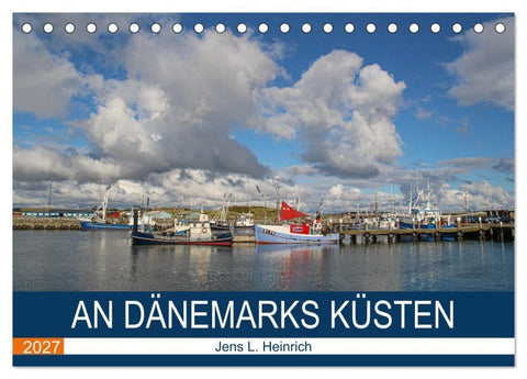 An Dänemarks Küsten (Tischkalender 2027 DIN A5 quer), CALVENDO Monatskalender