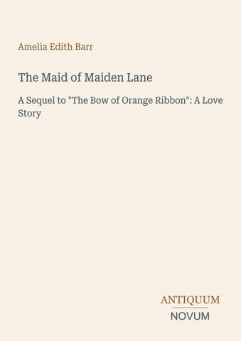 The Maid of Maiden Lane