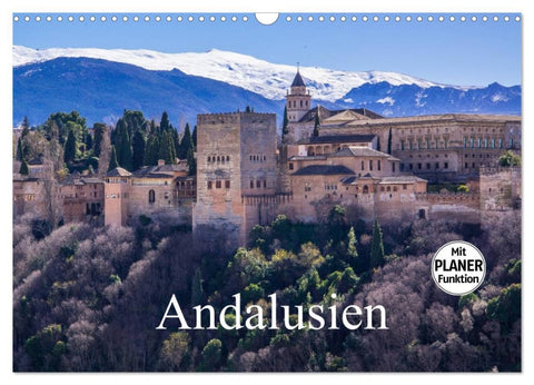 Andalusien (Wandkalender 2026 DIN A3 quer), CALVENDO Monatskalender