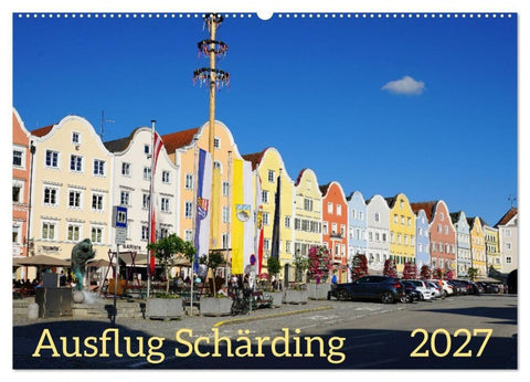Ausflug Schärding (Wandkalender 2027 DIN A2 quer), CALVENDO Monatskalender