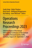 Operations Research Proceedings 2023