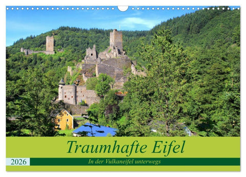 Traumhafte Eifel - In der Vulkaneifel unterwegs (Wandkalender 2026 DIN A3 quer), CALVENDO Monatskalender