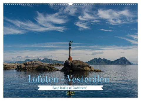 Lofoten Vesterålen (Wandkalender 2027 DIN A2 quer), CALVENDO Monatskalender