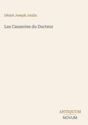 Les Causeries du Docteur