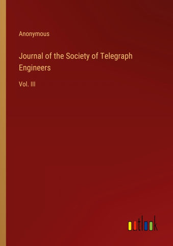 Journal of the Society of Telegraph Engineers