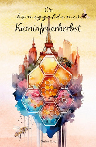 Ein honiggoldener Kaminfeuerherbst