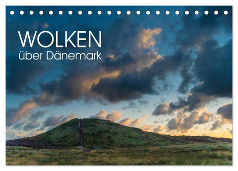 Wolken über Dänemark (Tischkalender 2026 DIN A5 quer), CALVENDO Monatskalender