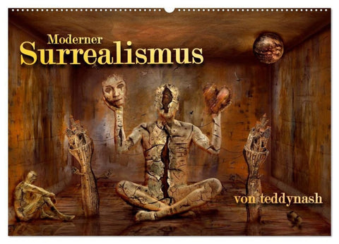 Moderner Surrealismus (Wandkalender 2027 DIN A2 quer), CALVENDO Monatskalender