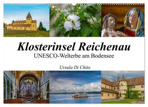 Klosterinsel Reichenau - UNESCO-Welterbe am Bodensee (Wandkalender 2026 DIN A2 quer), CALVENDO Monatskalender