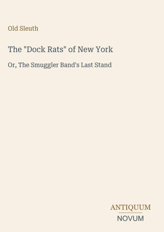 The "Dock Rats" of New York