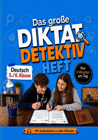 Das große Diktat Detektiv Heft