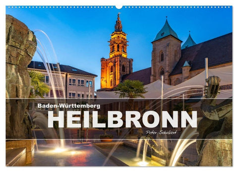 Baden-Württemberg - Heilbronn (Wandkalender 2027 DIN A2 quer), CALVENDO Monatskalender