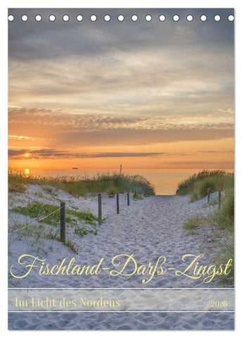 Fischland-Darß-Zingst - Im Licht des Nordens (Tischkalender 2026 DIN A5 hoch), CALVENDO Monatskalender
