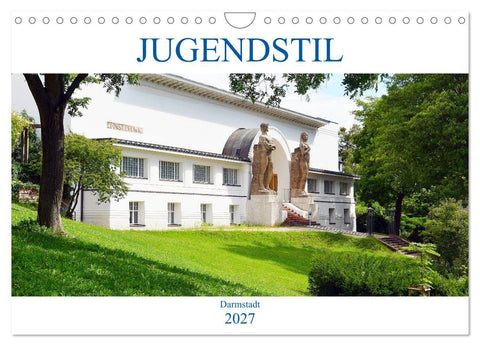 Jugendstil - Darmstadt (Wandkalender 2027 DIN A4 quer), CALVENDO Monatskalender