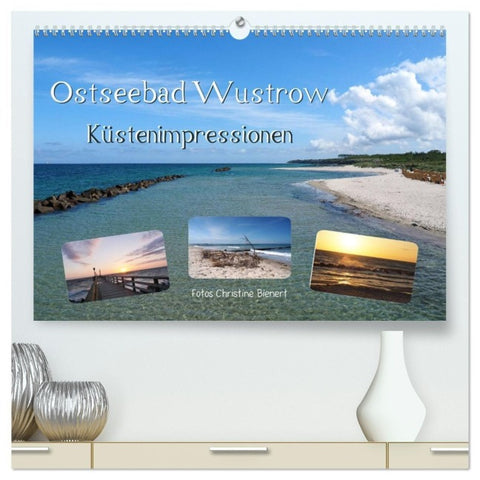 Ostseebad Wustrow Küstenimpressionen (hochwertiger Premium Wandkalender 2027 DIN A2 quer), Kunstdruck in Hochglanz