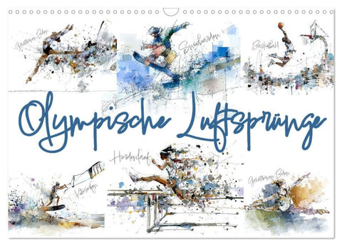 Olympische Luftsprünge (Wandkalender 2027 DIN A3 quer), CALVENDO Monatskalender