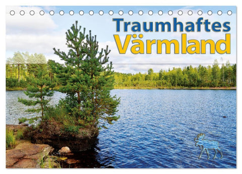 Traumhaftes Värmland (Tischkalender 2026 DIN A5 quer), CALVENDO Monatskalender