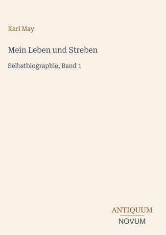 Mein Leben und Streben