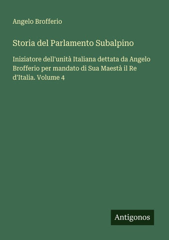 Storia del Parlamento Subalpino