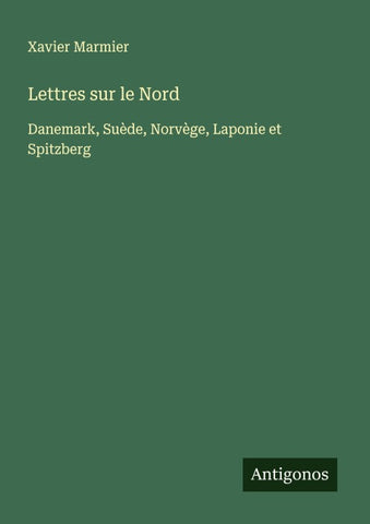 Lettres sur le Nord