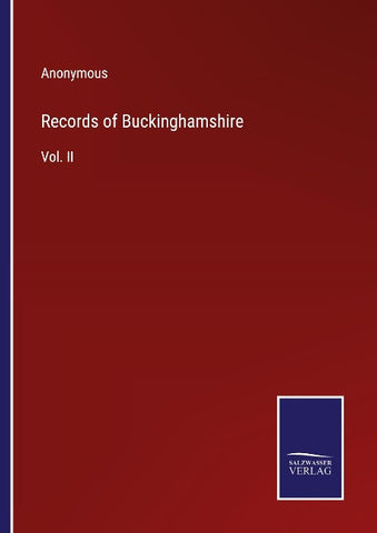 Records of Buckinghamshire