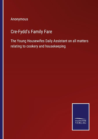 Cre-Fydd's Family Fare