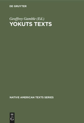 Yokuts Texts