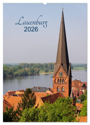 Lauenburg 2026 (Wandkalender 2026 DIN A2 hoch), CALVENDO Monatskalender
