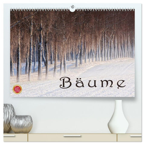 Bäume (hochwertiger Premium Wandkalender 2026 DIN A2 quer), Kunstdruck in Hochglanz