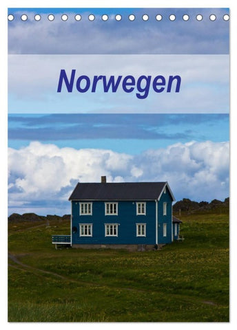 Norwegen (Tischkalender 2026 DIN A5 hoch), CALVENDO Monatskalender