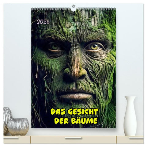 Das Gesicht der Bäume (hochwertiger Premium Wandkalender 2026 DIN A2 hoch), Kunstdruck in Hochglanz