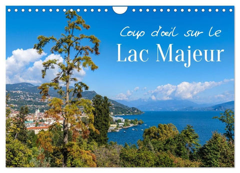 Coup d'¿il sur le Lac Majeur (Calendrier mural 2026 DIN A4 vertical), CALVENDO calendrier mensuel