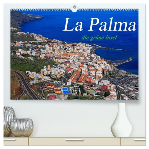 La Palma - die grüne Insel (hochwertiger Premium Wandkalender 2027 DIN A2 quer), Kunstdruck in Hochglanz