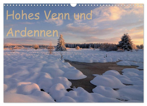 Hohes Venn und Ardennen (Wandkalender 2027 DIN A3 quer), CALVENDO Monatskalender