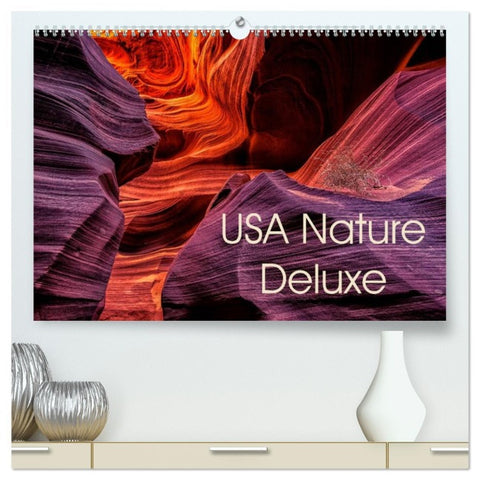 USA Nature Deluxe (High Quality Premium Wall Calendar 2026 DIN A2 landscape),CALVENDO 12 Month Wall Calendar