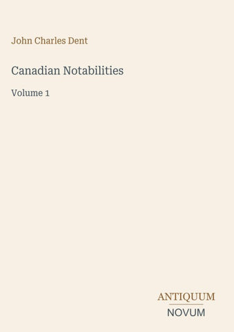 Canadian Notabilities