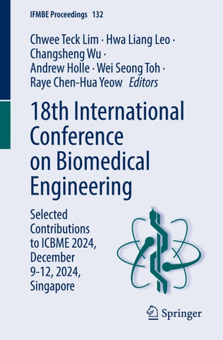 18th International Conference on Biomedical Engineering