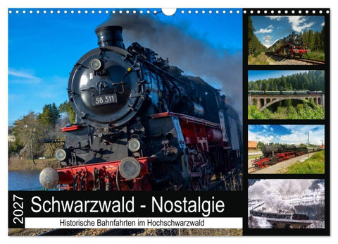 Schwarzwald-Nostalgie (Wandkalender 2027 DIN A3 quer), CALVENDO Monatskalender