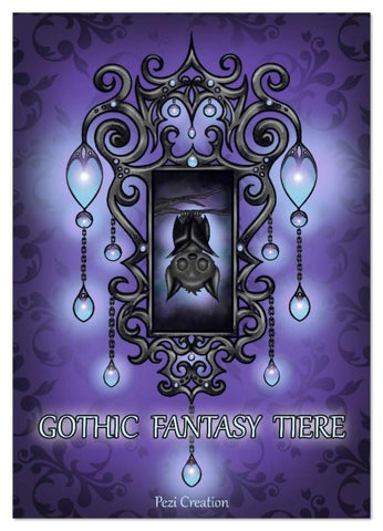 Gothic Fantasy Tiere (Wandkalender 2026 DIN A2 hoch), CALVENDO Monatskalender