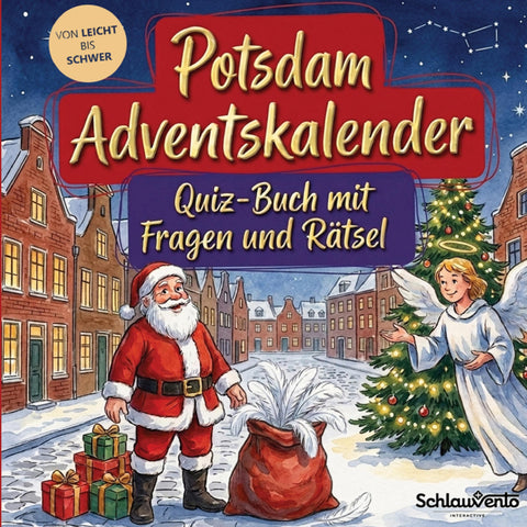 Potsdam-Adventskalender: Quiz-Buch mit Fragen und Rätsel