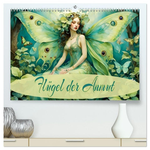 Flügel der Anmut (hochwertiger Premium Wandkalender 2027 DIN A2 quer), Kunstdruck in Hochglanz