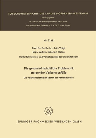 Die gesamtwirtschaftliche Problematik steigender Verkehrsunfälle