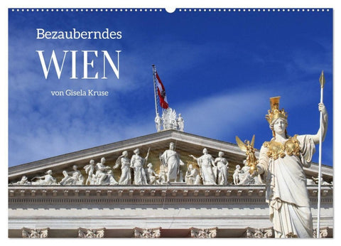 Bezauberndes Wien (Wandkalender 2027 DIN A2 quer), CALVENDO Monatskalender