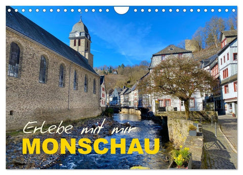 Erlebe mit mir Monschau (Wandkalender 2026 DIN A4 quer), CALVENDO Monatskalender