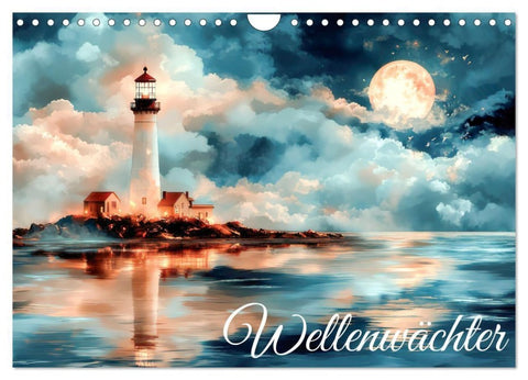 Wellenwächter (Wandkalender 2027 DIN A4 quer), CALVENDO Monatskalender