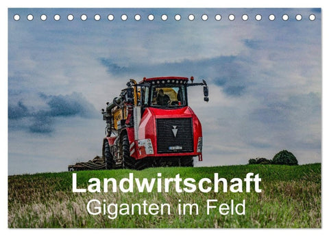 Landwirtschaft - Giganten im Feld (Tischkalender 2027 DIN A5 quer), CALVENDO Monatskalender