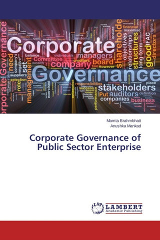 Corporate Governance of Public Sector Enterprise