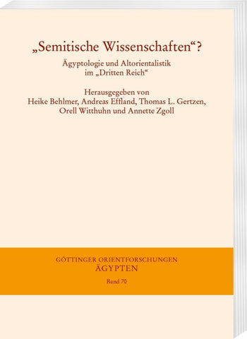 „Semitische Wissenschaften“?
